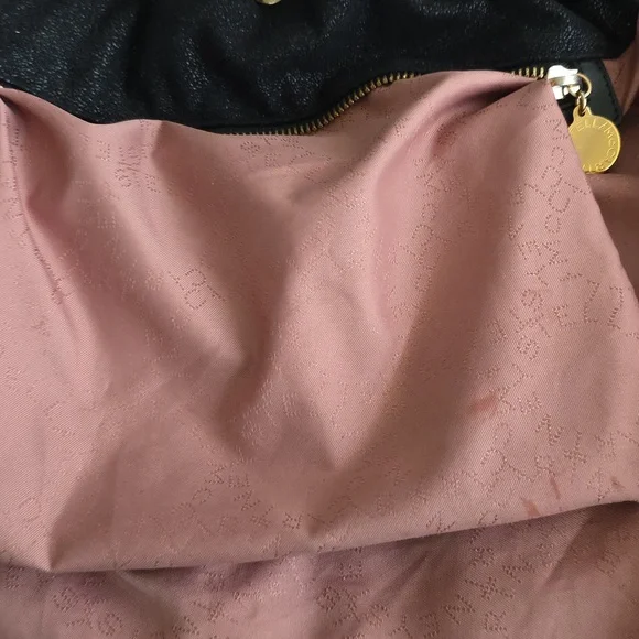 Falabella Stella McCartney fold-over tote bag Gold Chain - Picture 17 of 17